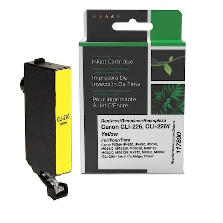 Clover Imaging Group Imaging Remanufactured Yellow Ink Cartridge 117800